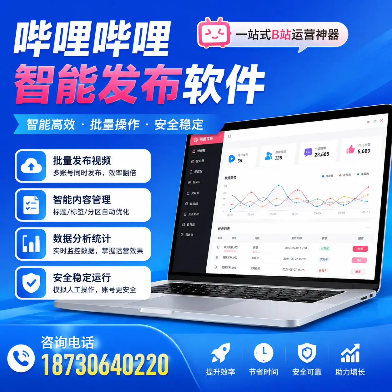如何通过哔哩哔哩智能发布软件提升 潍坊 企业曝光率