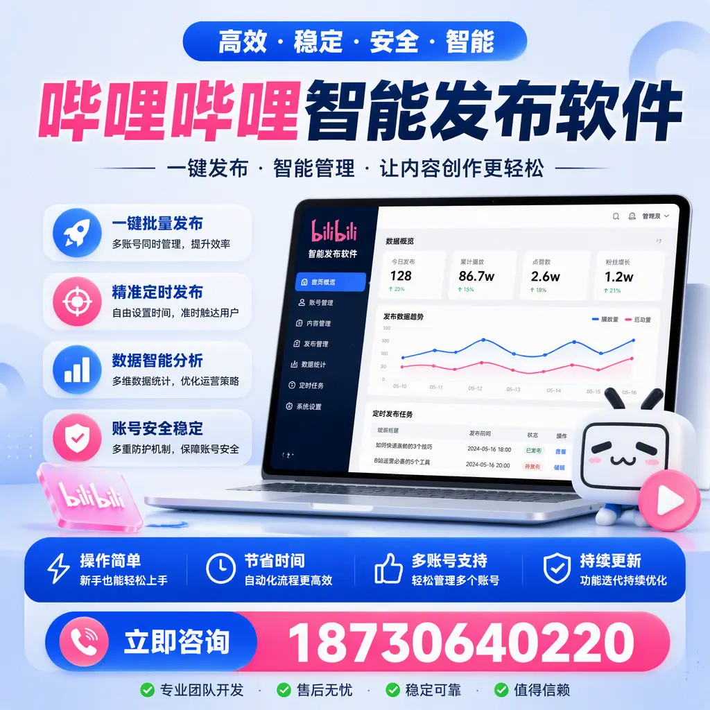 如何在 潍坊 制定有效的哔哩哔哩智能发布策略